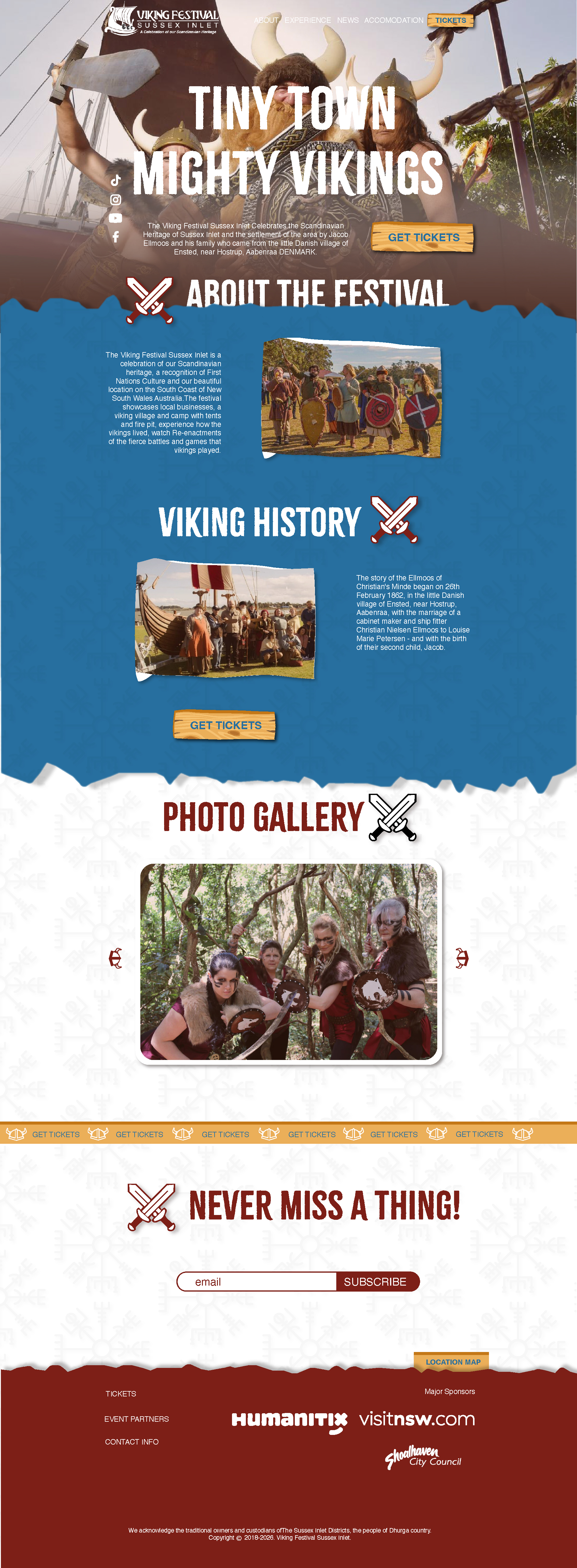 Redesigned About page