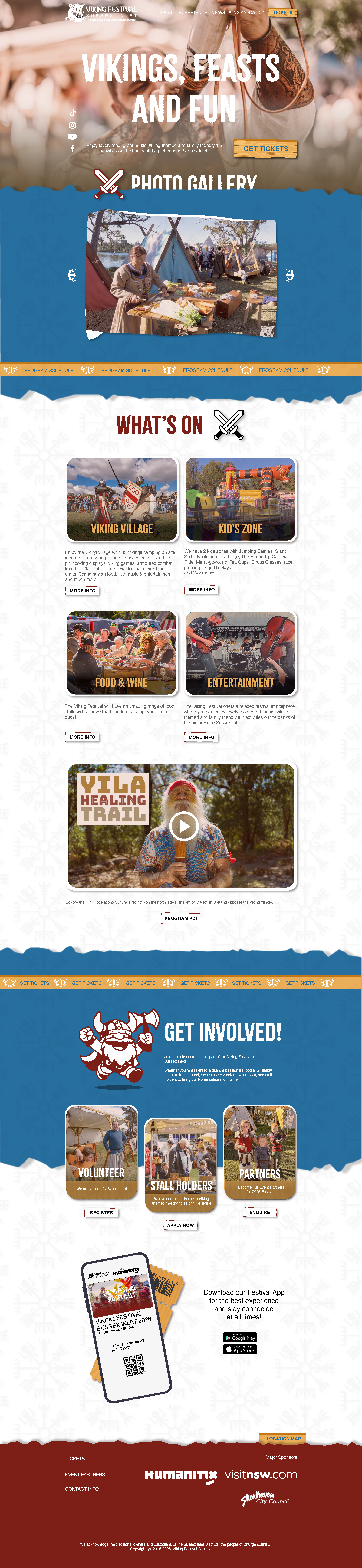 Redesigned What's On page