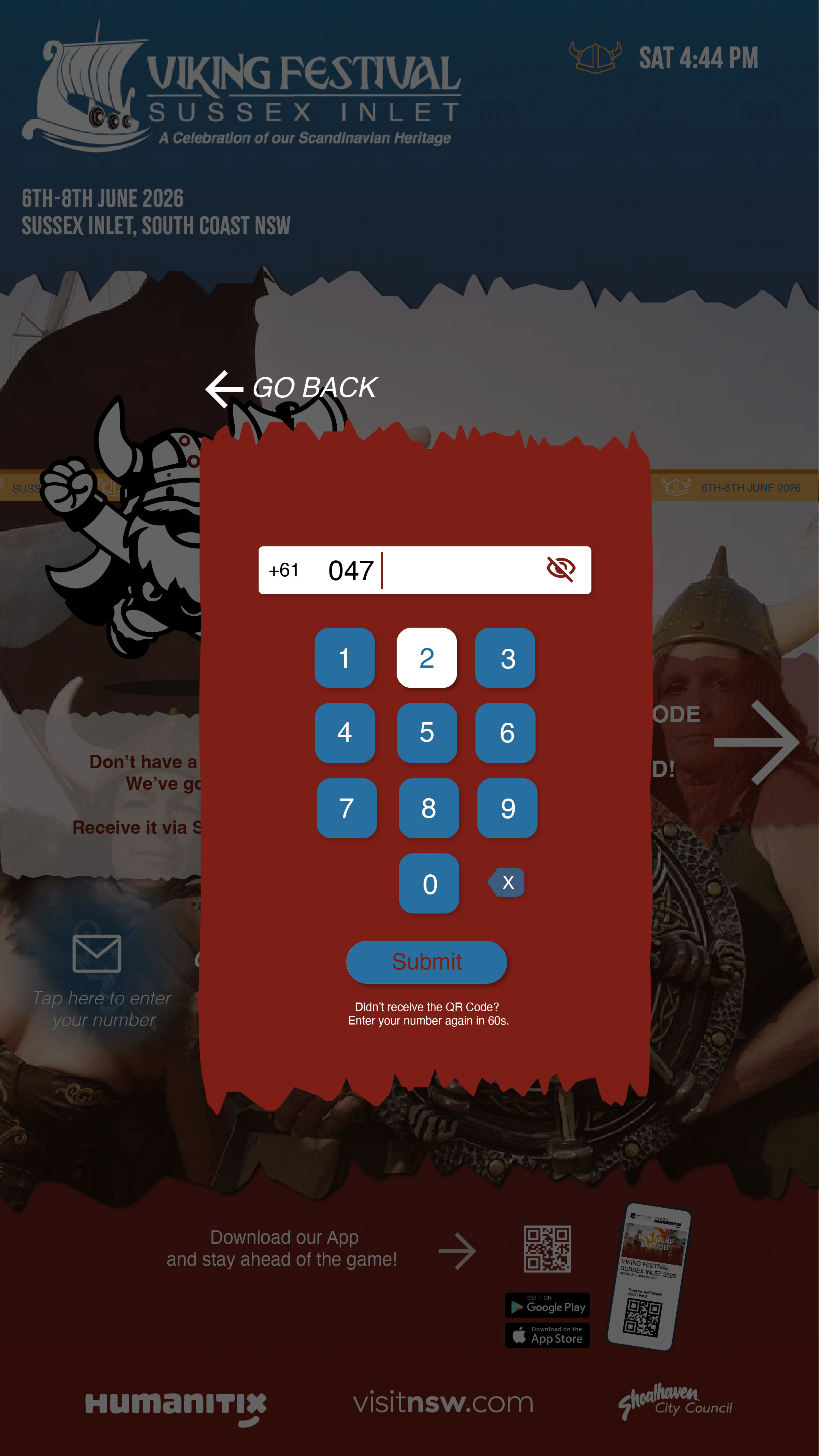 Kiosk screen transition